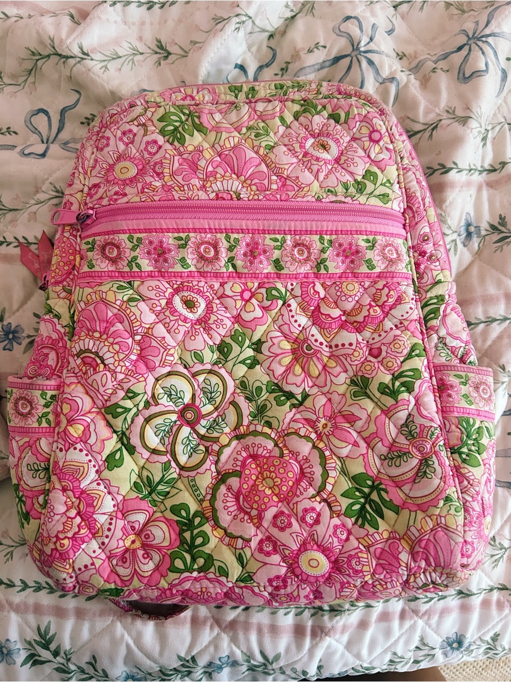 Petal Pink Vera Bradley backpack🩷